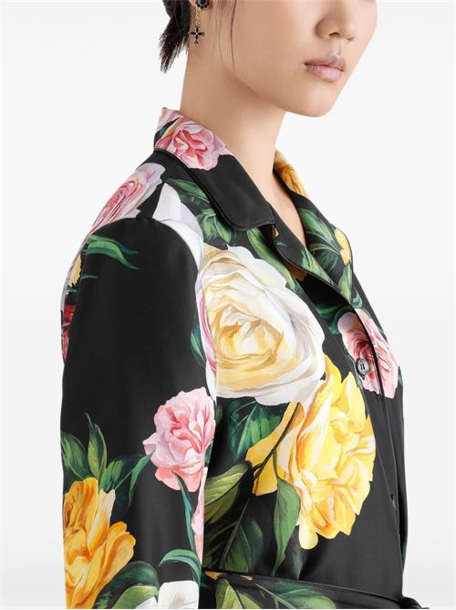 Rose print shirt DOLCE & GABBANA | F5I89TIS1XJHN5IY